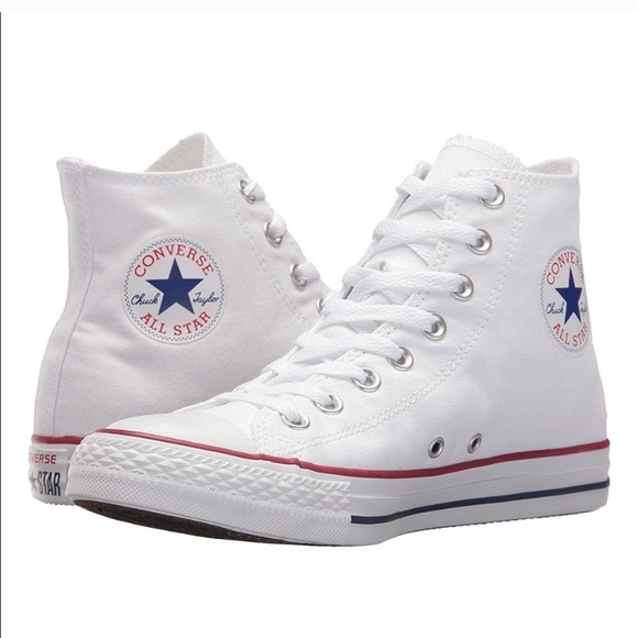 Converse Shoes - Converse high top white in EUC women 7 men 5